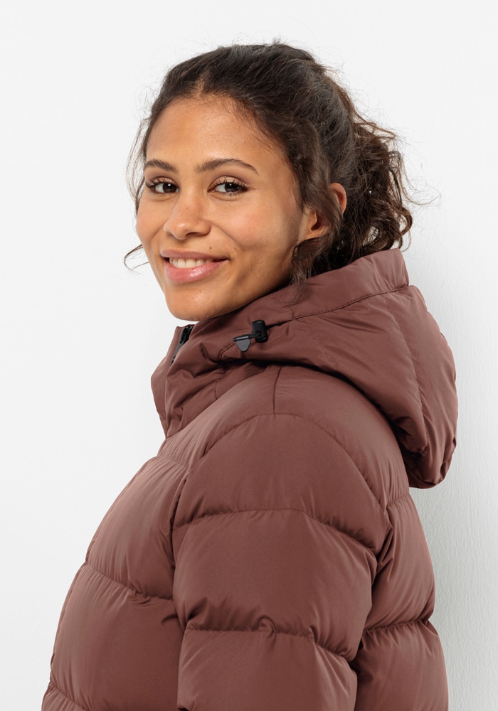 Jack Wolfskin Daunenjacke »FROZEN PALACE JACKET W« mit Kapuze