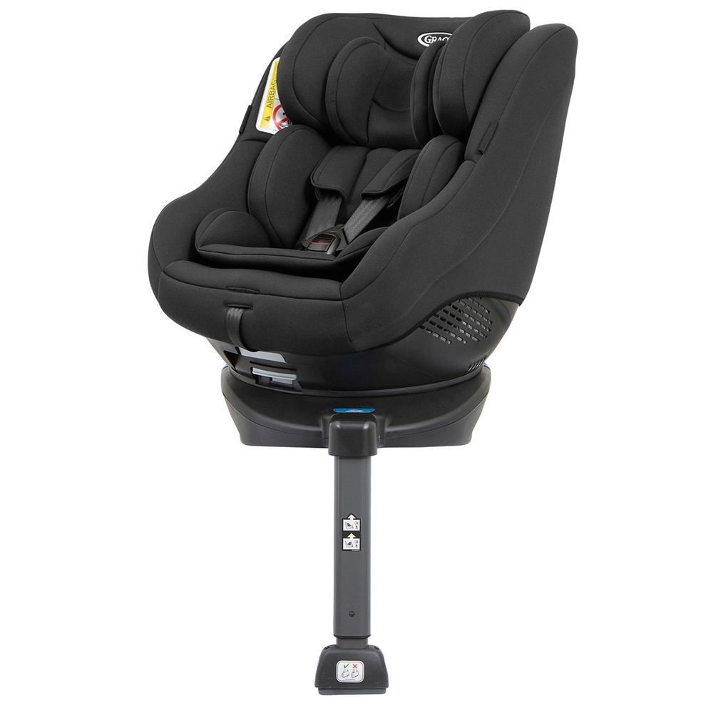 Graco Turn 2 Me Gruppe 0-1 ISOFix Kindersitz Schwarz