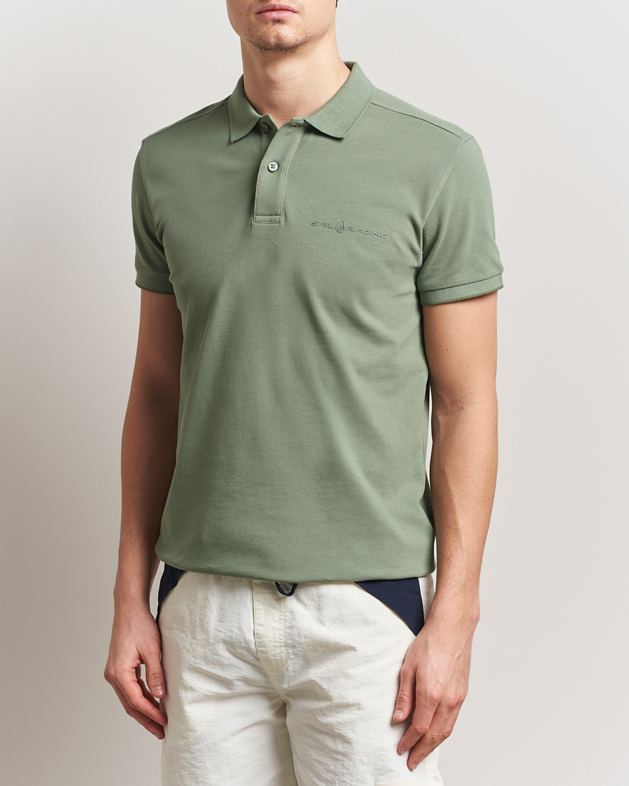 Sail Racing Bowman Polo Hedge Green