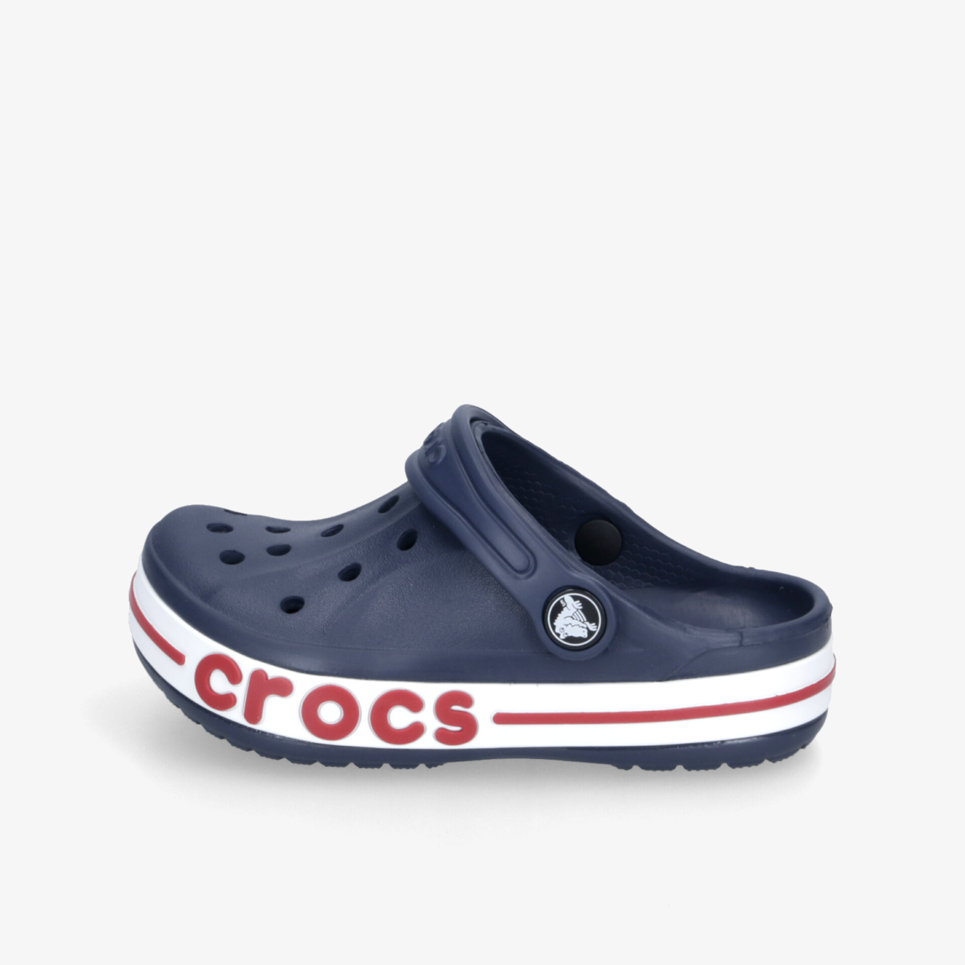 crocs Bayaband Kinder Clogs blau