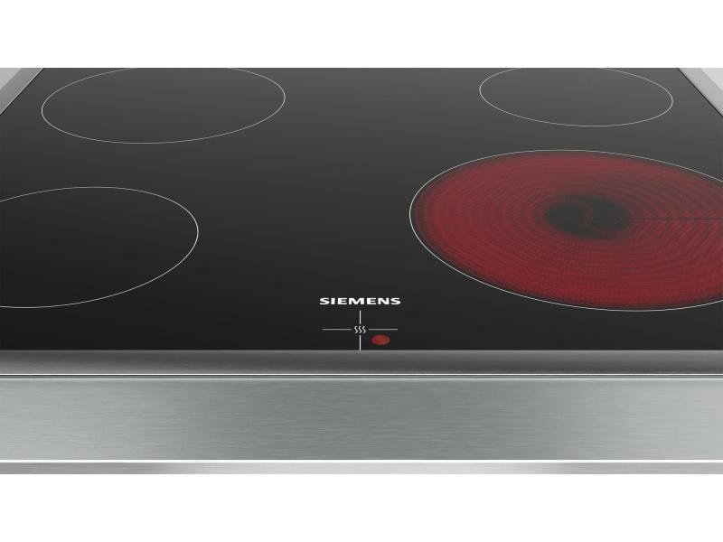 Siemens Glaskeramik-Kochfeld EA645GEA1C Flachrahmen-Design Glaskeramik-Kochfeld mit 4 Herdplatten