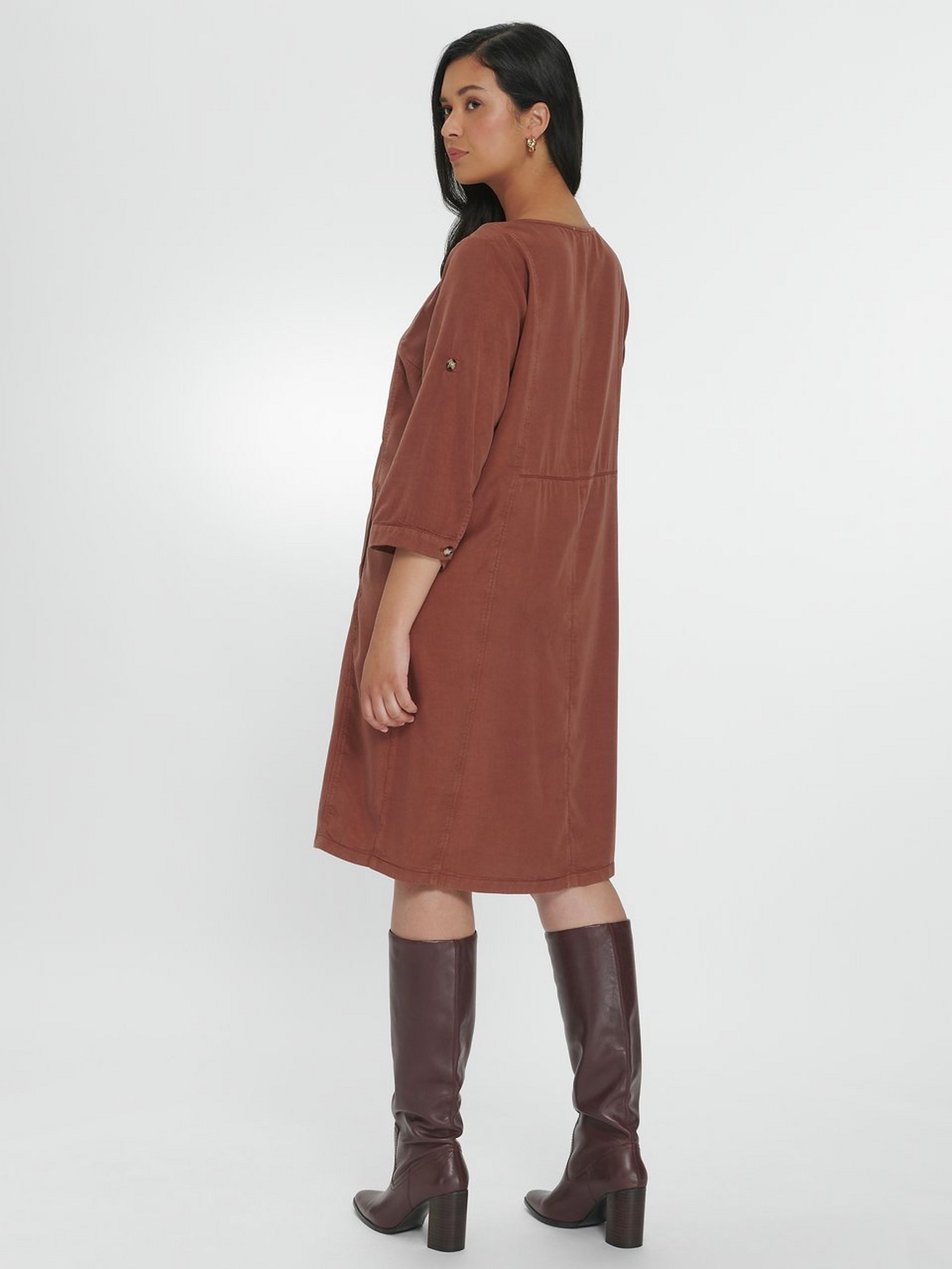 Kleid mit 3/4-Arm
