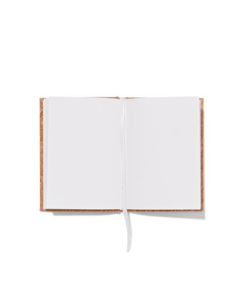 carnet liège pages blanches A6