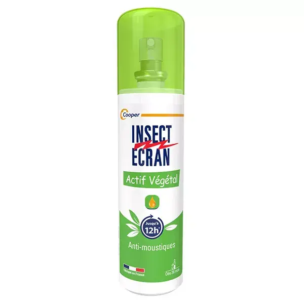 Spray repelente de mosquitos Insect Screen, ativo à base de plantas, 100ml