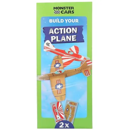 Depesche Monster Cars Build your Action Glider, 1 Packung, 6-fach sortiert