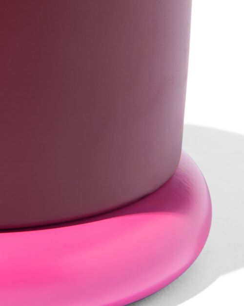 pot de fleurs Ø 15,5 cm donut métal