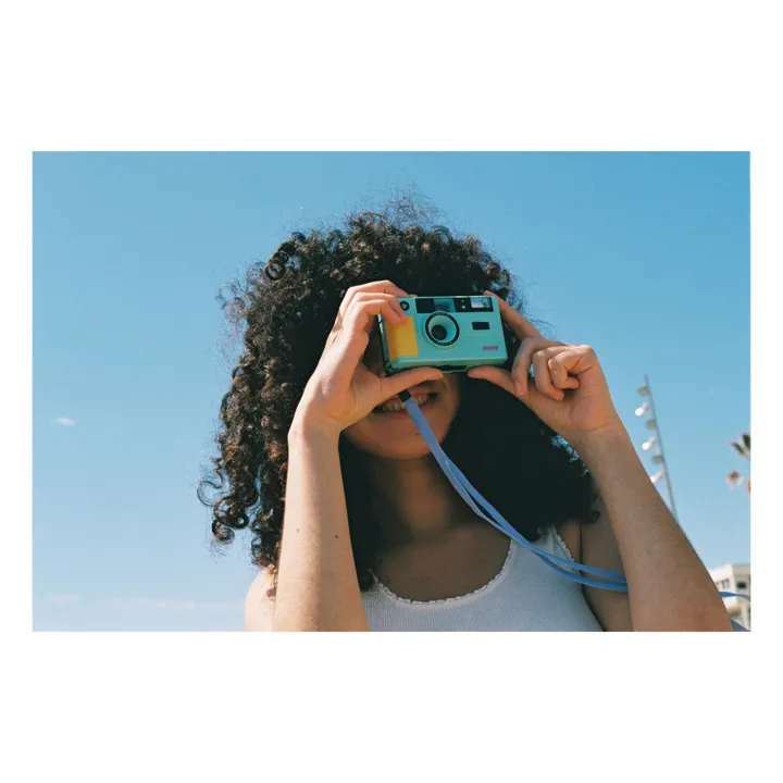 Dubblefilm Appareil photo Show à pellicule | Bleu