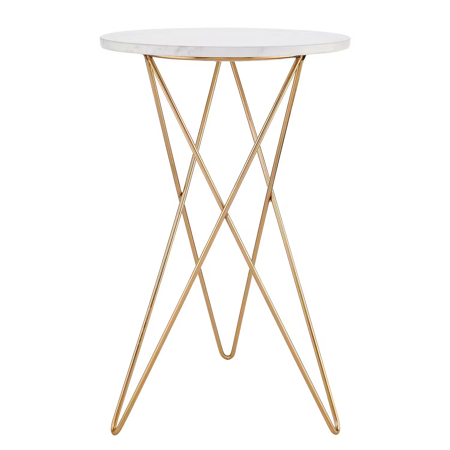 MONROE Beistelltisch Marmor