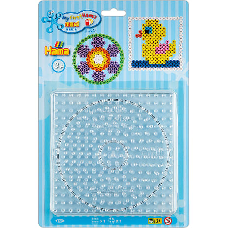 Hama maxi stiftplader - firkant + rund