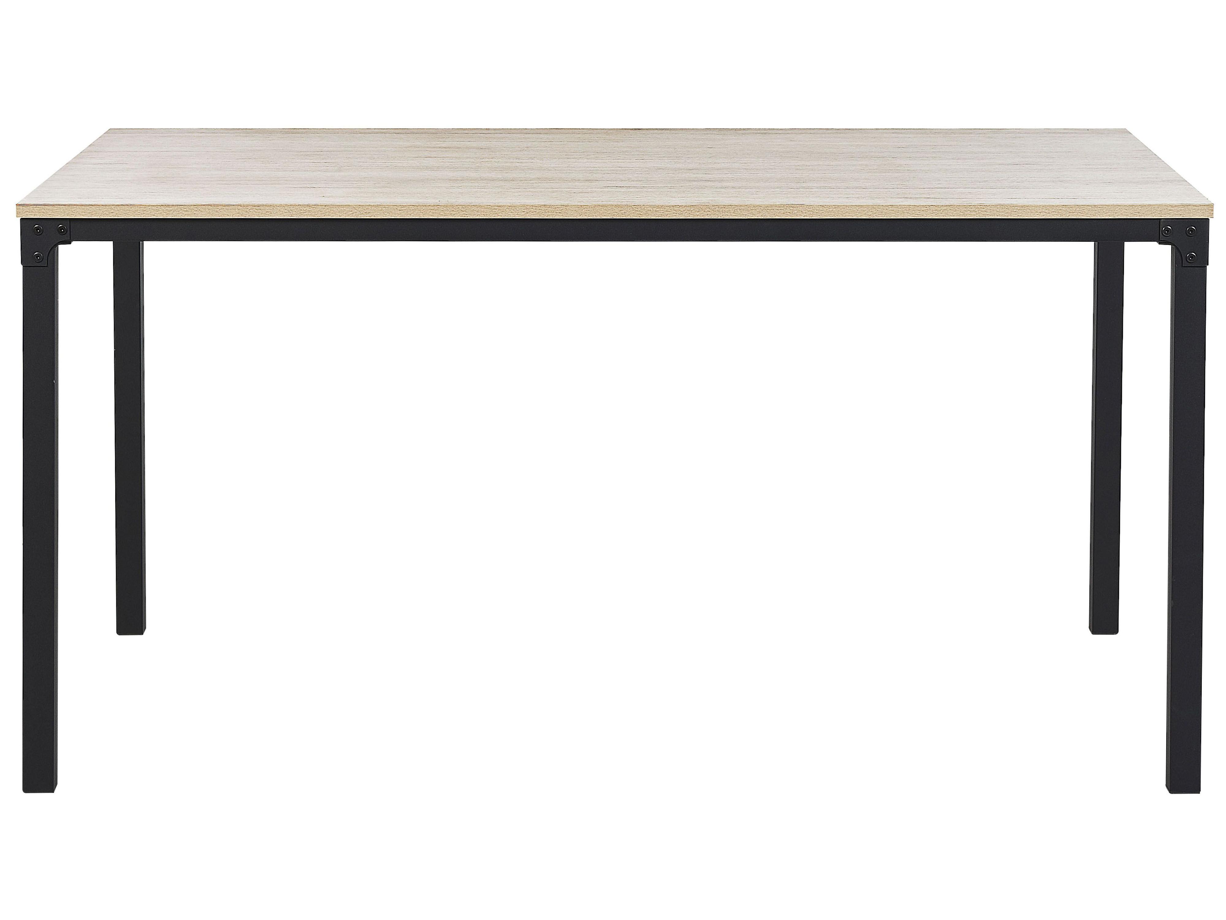 Eettafel HOCKLEY Lichtbruin 90 cm 150 cm