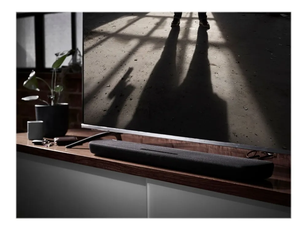 Yamaha YAS-109 - Soundbar - trådløs - Ethernet, Fast Ethernet, Wi-Fi, Bluetooth - trevejs - sort