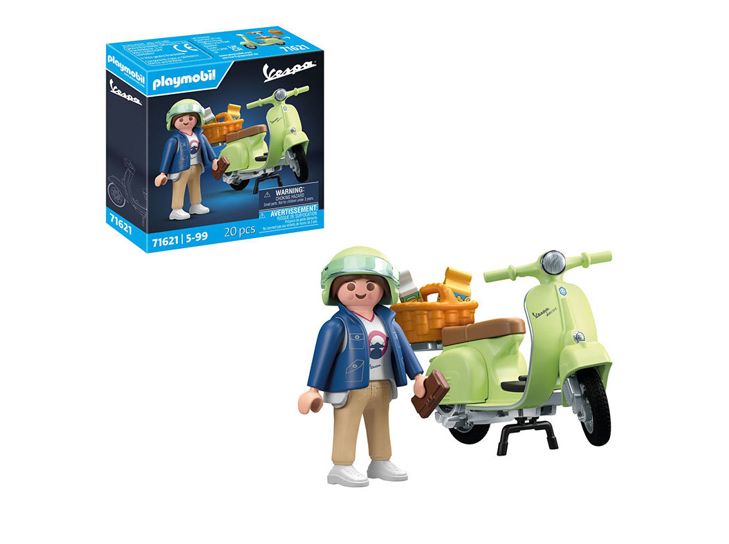 1969 VESPA 150 SPRINT PLAYMOBIL VELOCE VERDE CLARO