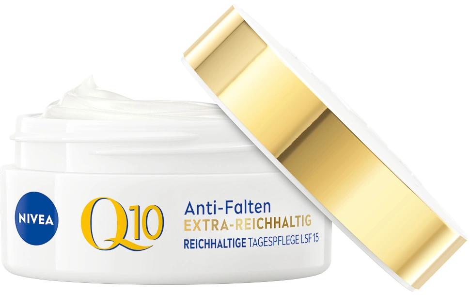 Tagescrème Q10 Extra reichhaltig 50 mlAnti-Falten Power Extra reichhaltige Tagespflege mit LSF 15