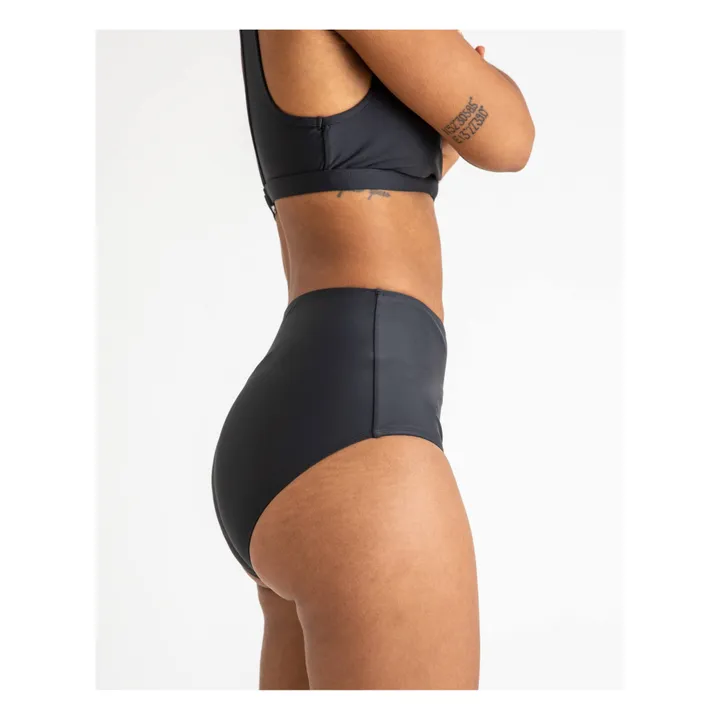 Matona Bas de Mailllot Taille Haute | Noir