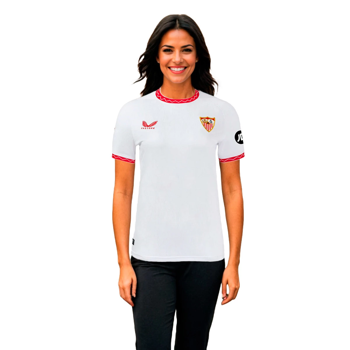 Camisola Castore Sevilla FC Primeiro Equipamento 2024-2025 Mulher