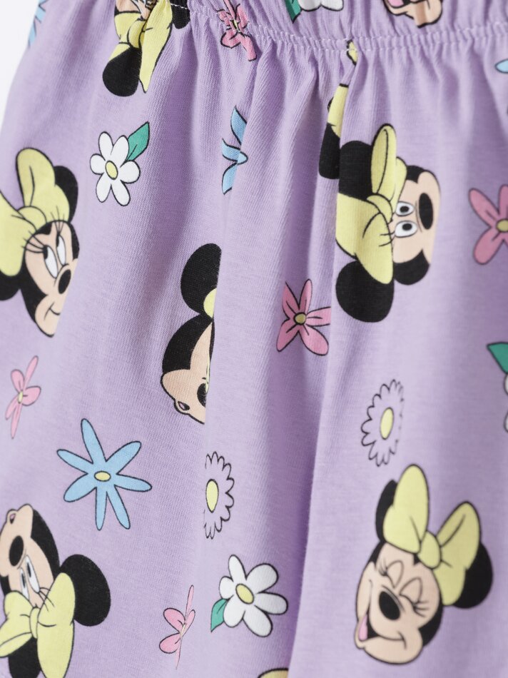 Conjunto de pijama da Minnie Mouse ©DS - Branco Off-White