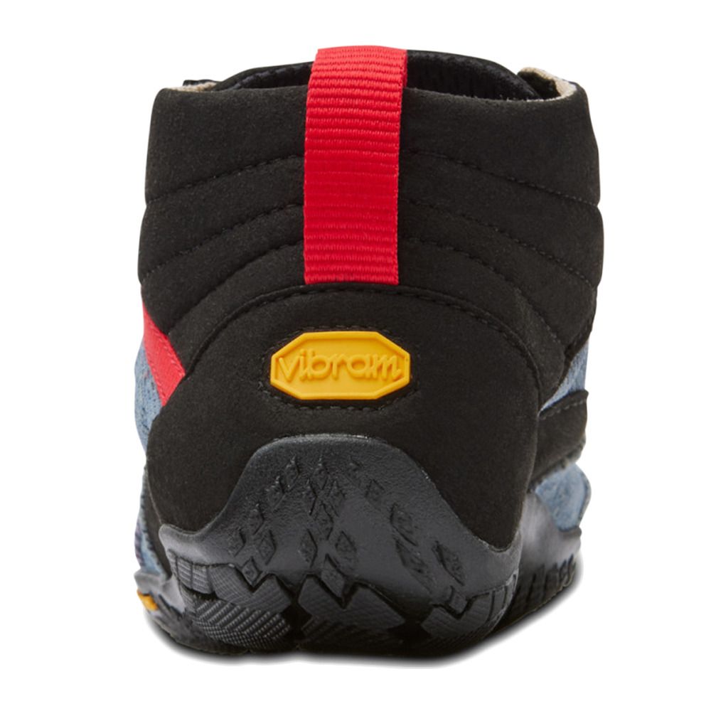 Five Fingers V-TREK - Chaussures randonné Femme jeans/rouge