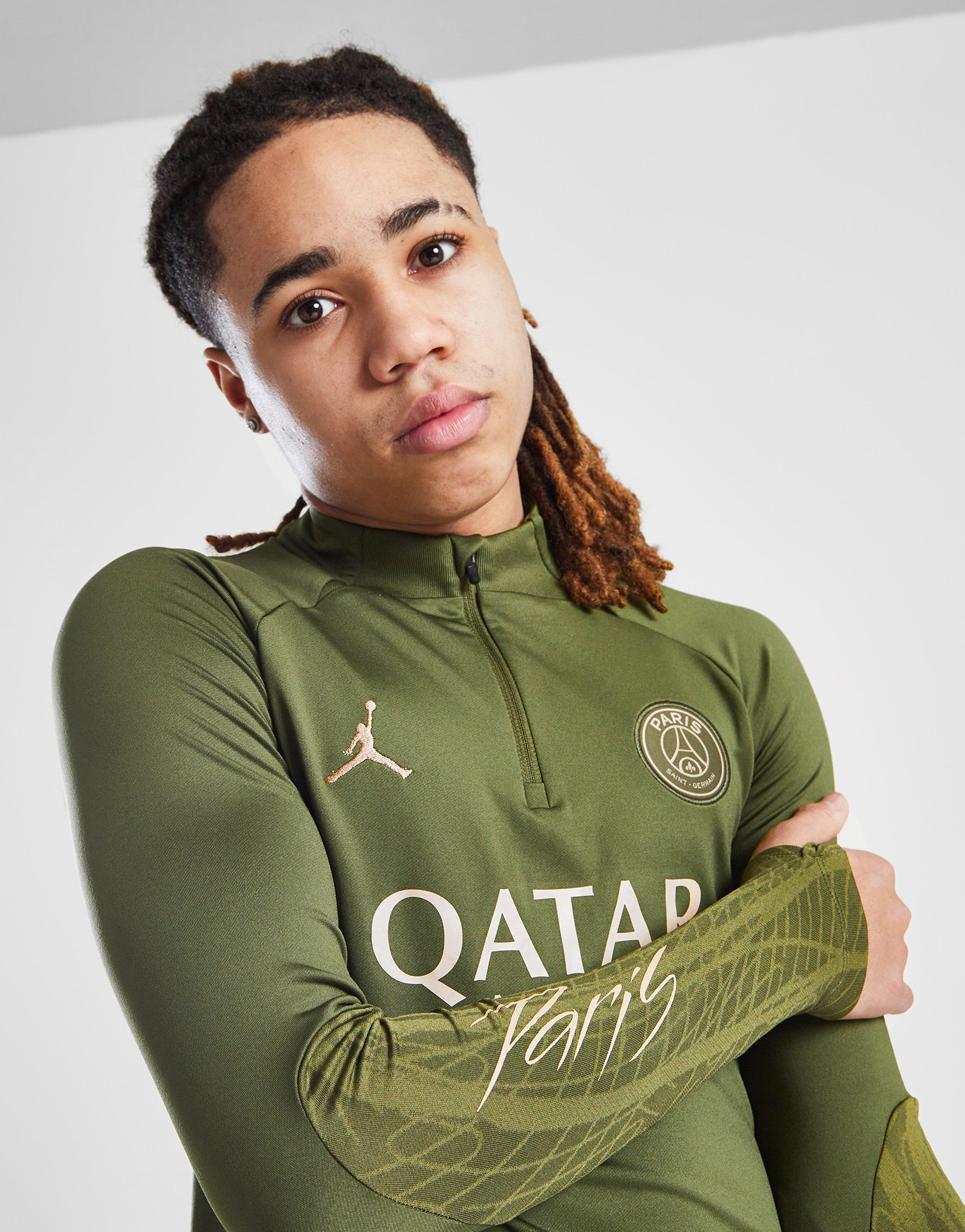 Jordan Paris Saint Germain Strike Fourth Drill Top Junior
