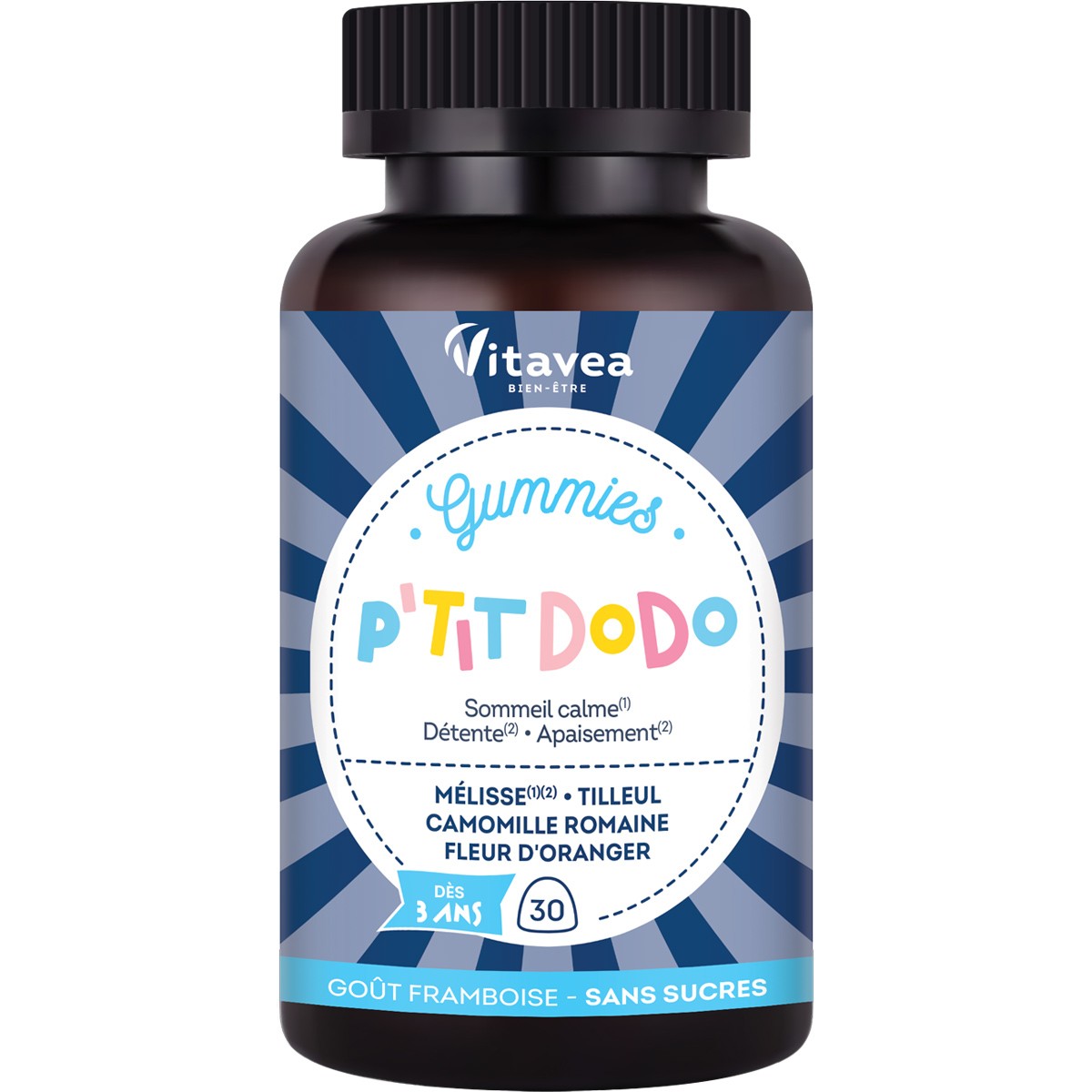 Gummies sommeil - P'tit dodo - Mélisse & tilleul - Enfant - 3 mois