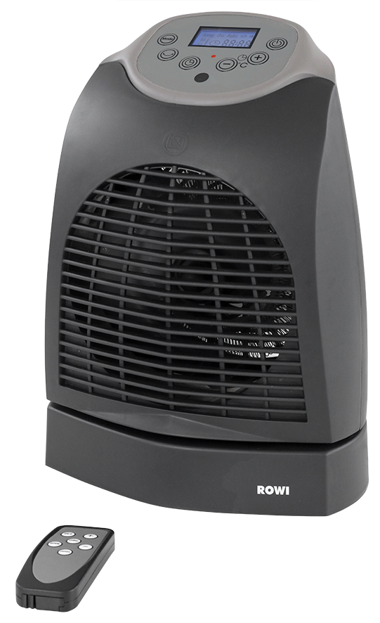 Heizlüfter 2000W, Oszillation+Display+Fernbedienung