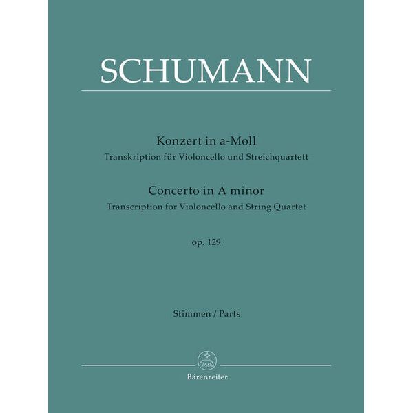 Bärenreiter Schumann Concerto a-moll