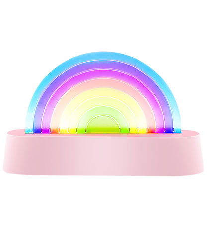 Lalarma Lampe - Tanzen Rainbow - 18x11x4 cm - Rosa