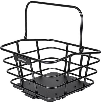 Topeak - Urban Basket DX - Bagagedrager - Aluminium - 18L - Compatibel met MTX Quicktrack