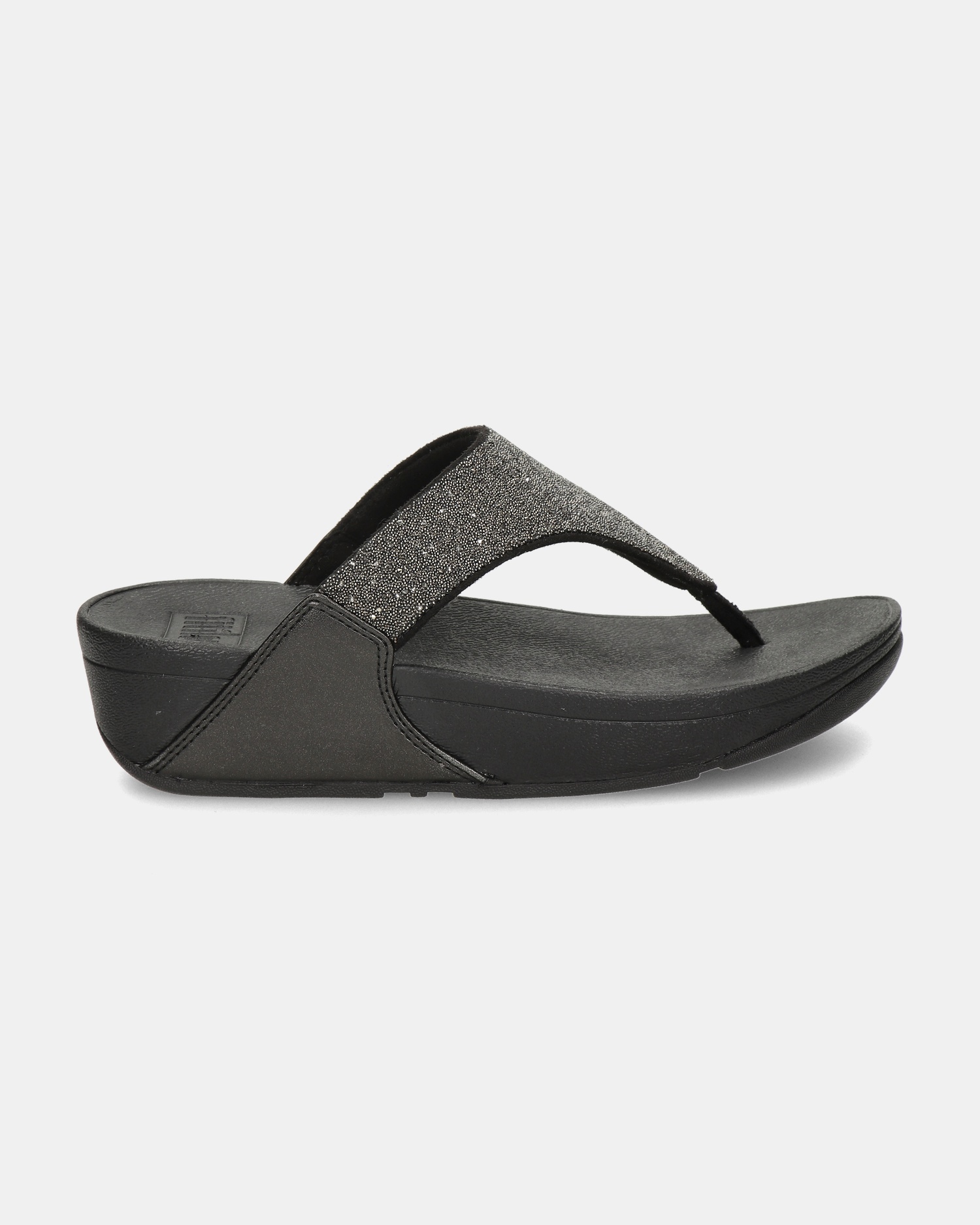 Fitflop Lulu Opul Slippers  - zwart