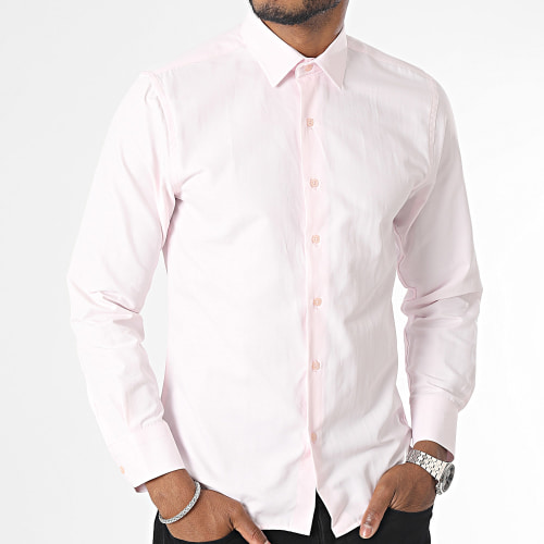 Chemise Manches Longues Rose