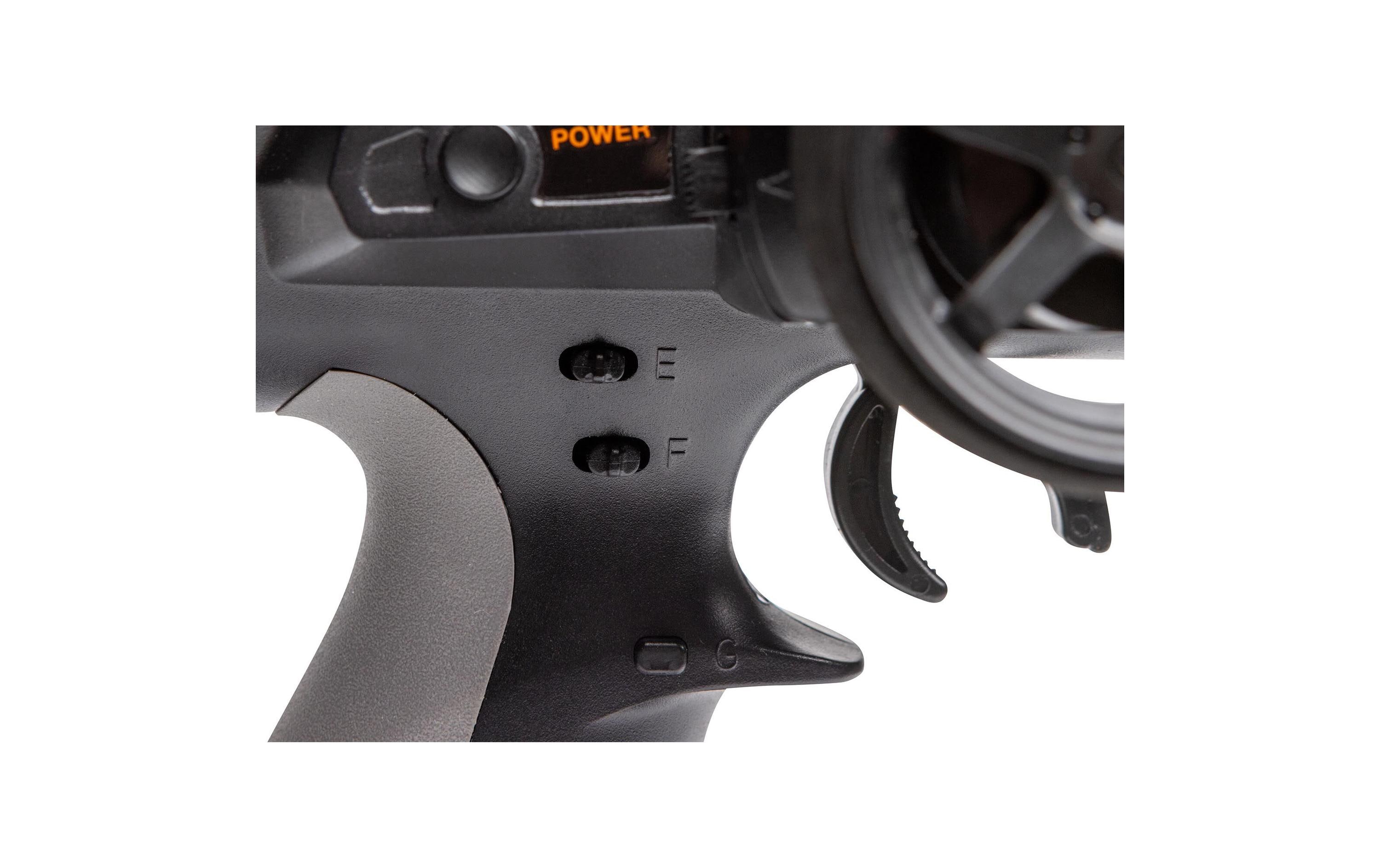 Fernsteuerung DX6C, 6-Kanal 2.4 GHz DSMR mit SR315<br>6-Kanal Pistolengriff Sender für RC-Fahrzeuge