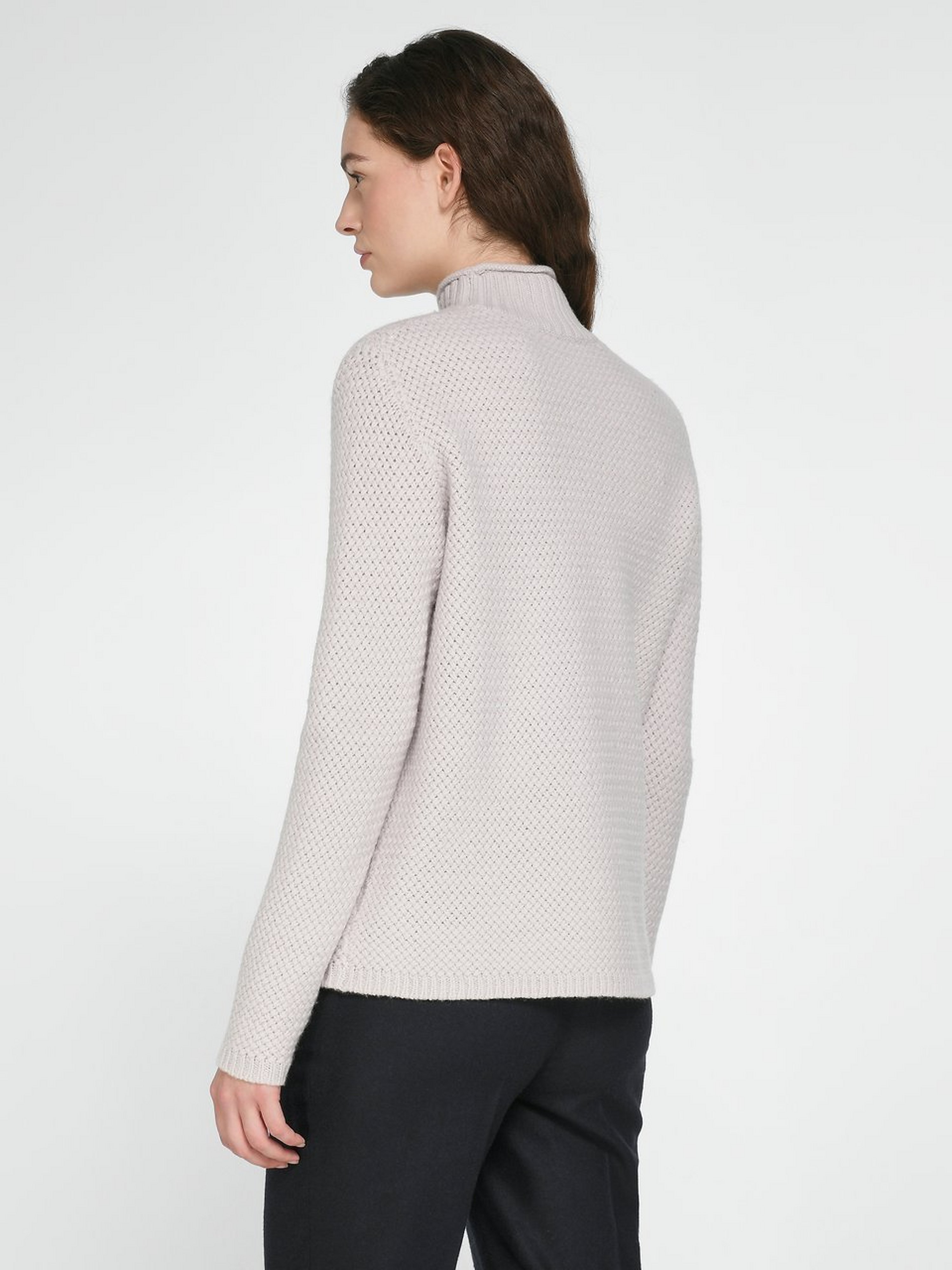 Pullover mit Stehkragen