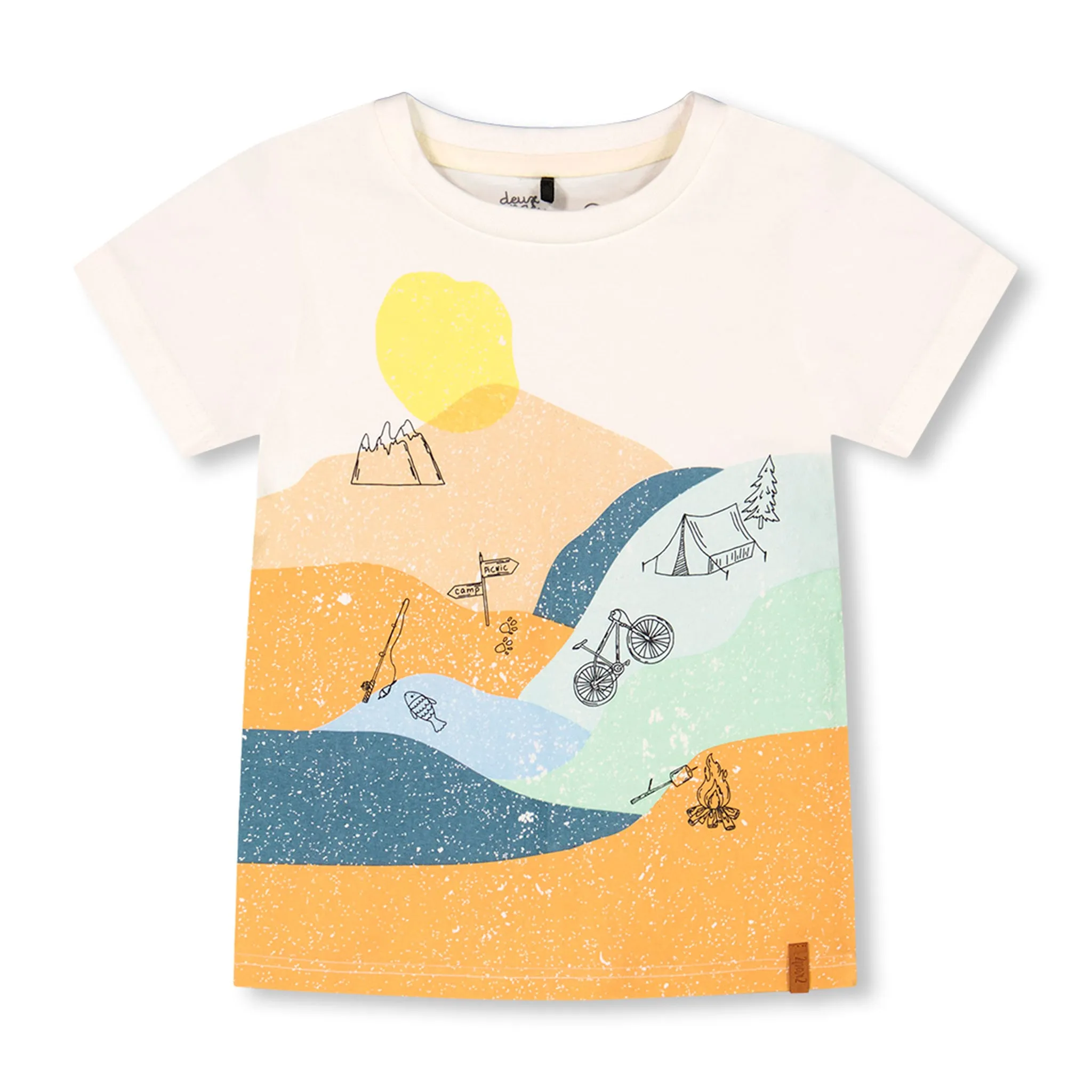 Deux par Deux T-shirt Paysage BOYS 3-6ans