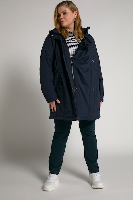 Bellieva-Jacke, herausnehmbarer Einsatz, Kapuze