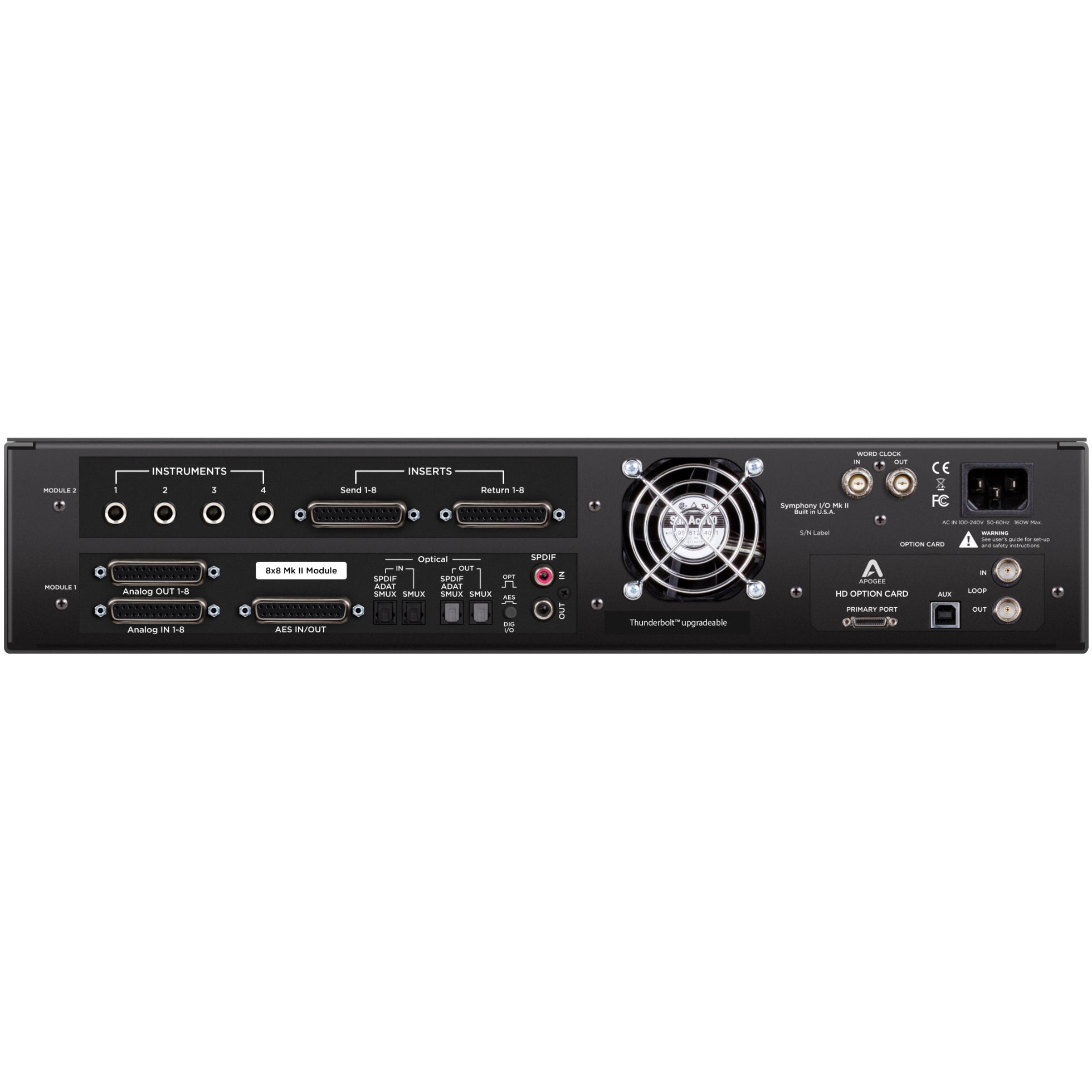 Apogee Symphony I/O Mk II 8x8+8MP Pro Tools HD