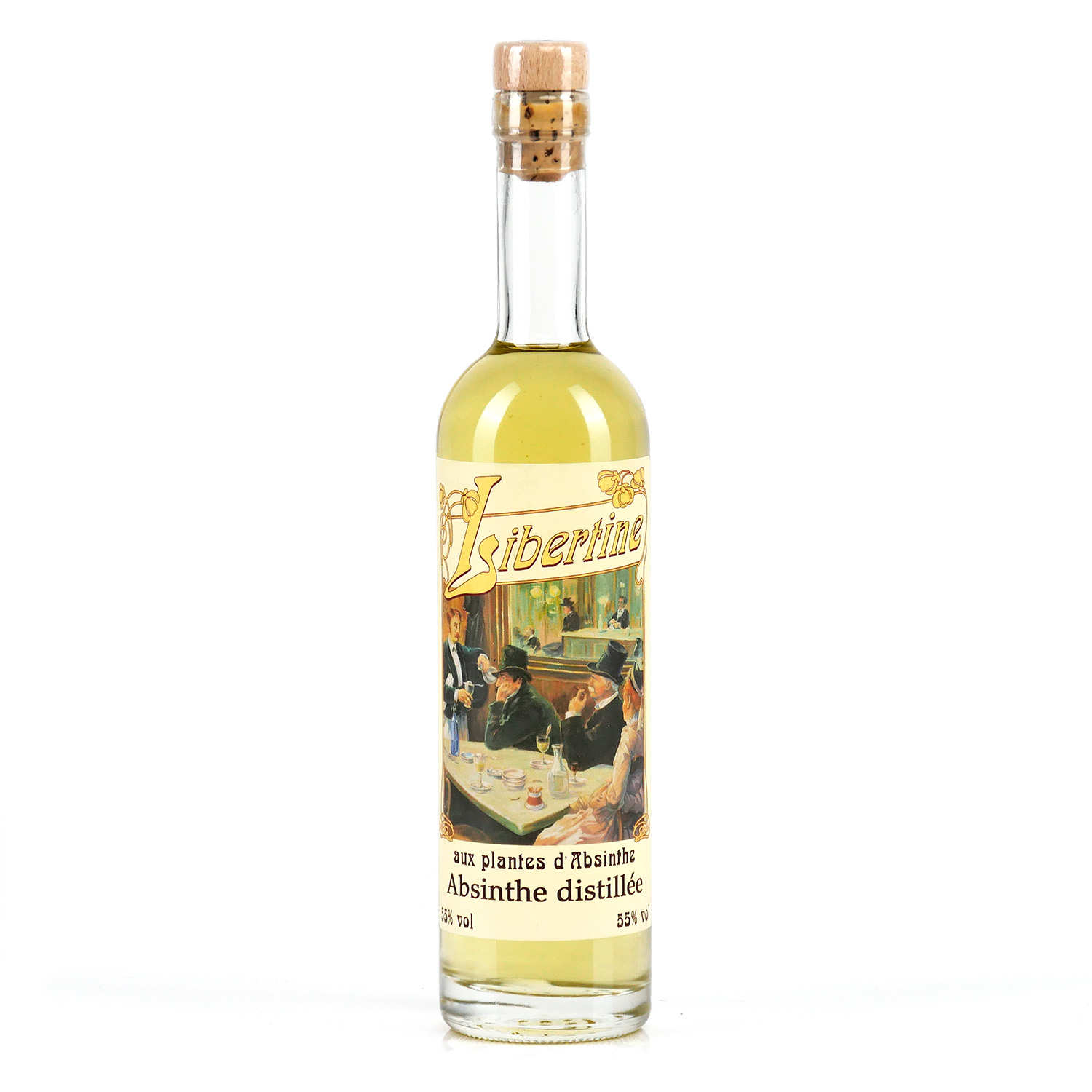 Libertine originale - spiritueux aux plantes d'absinthe - 55%