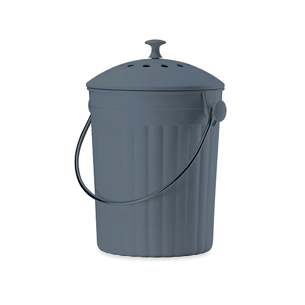 Seau à compost avec filtres à charbon