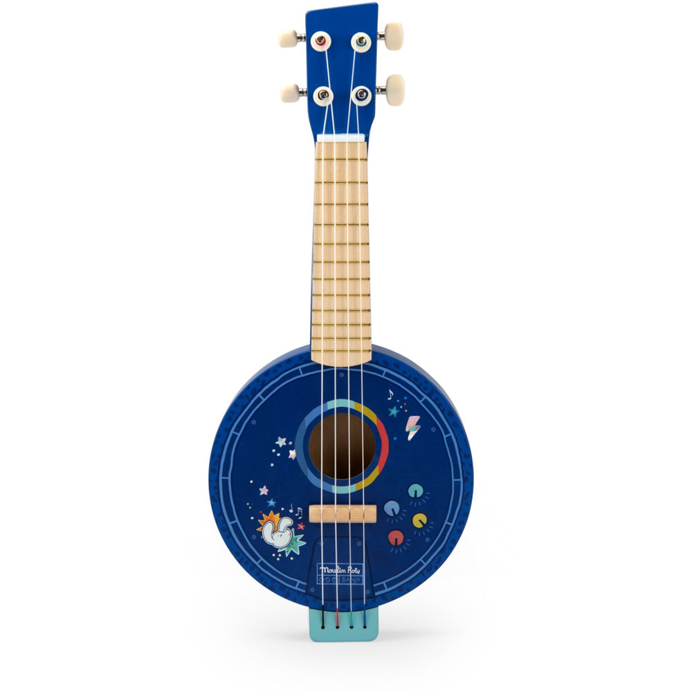 Køb Moulin Roty Musikinstrument - Banjo - Puce & Pilou