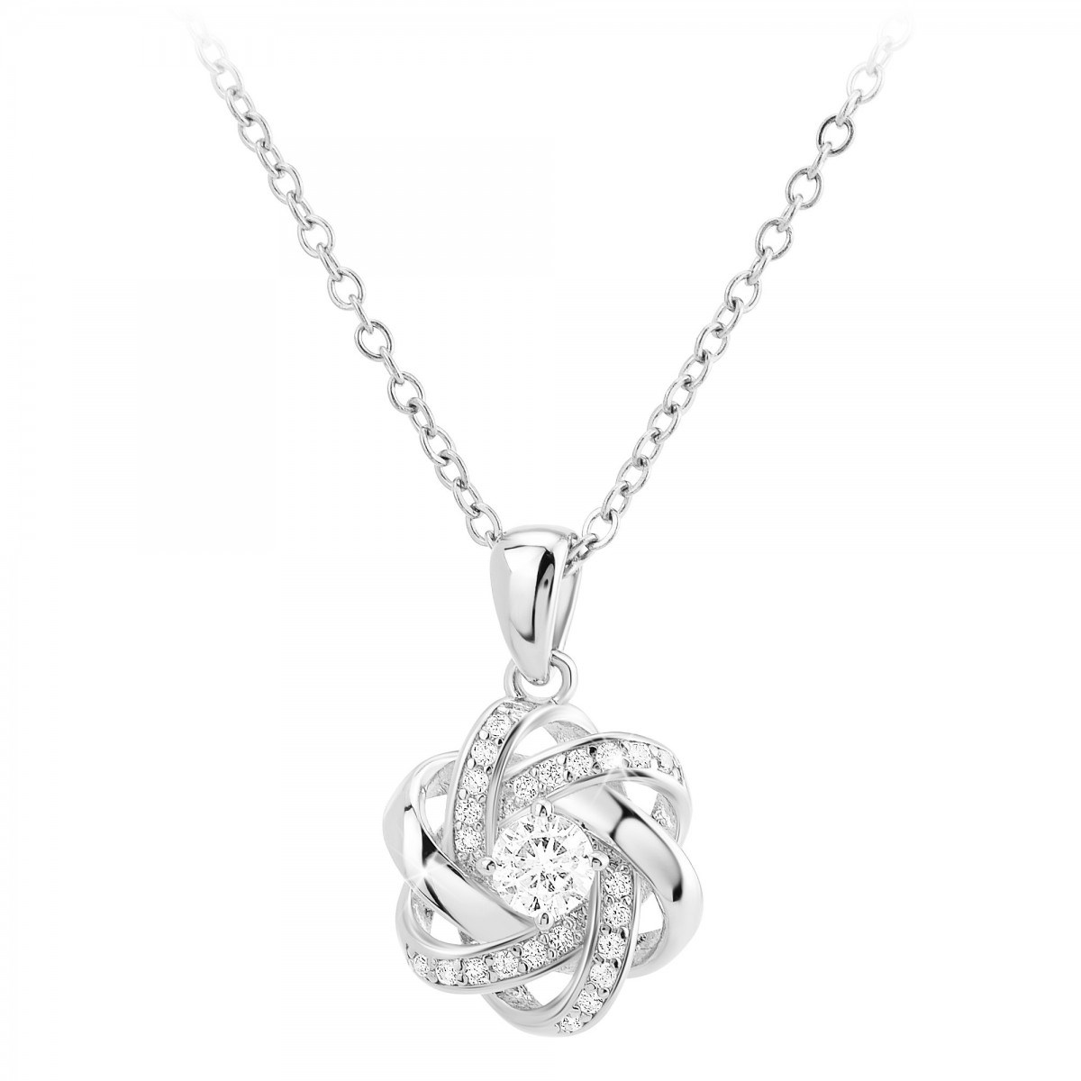 Collier SC Crystal orné de Cristaux scintillants