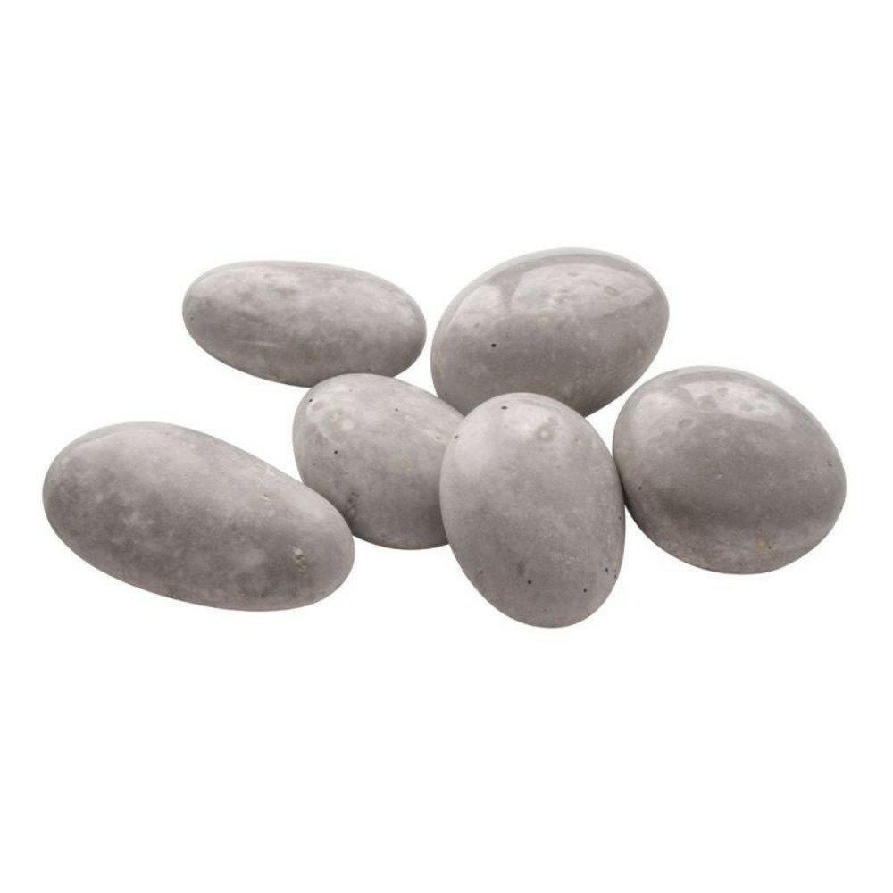 Moule en silicone 6 cailloux et galets 14,5 x 26 x 3,5 cm