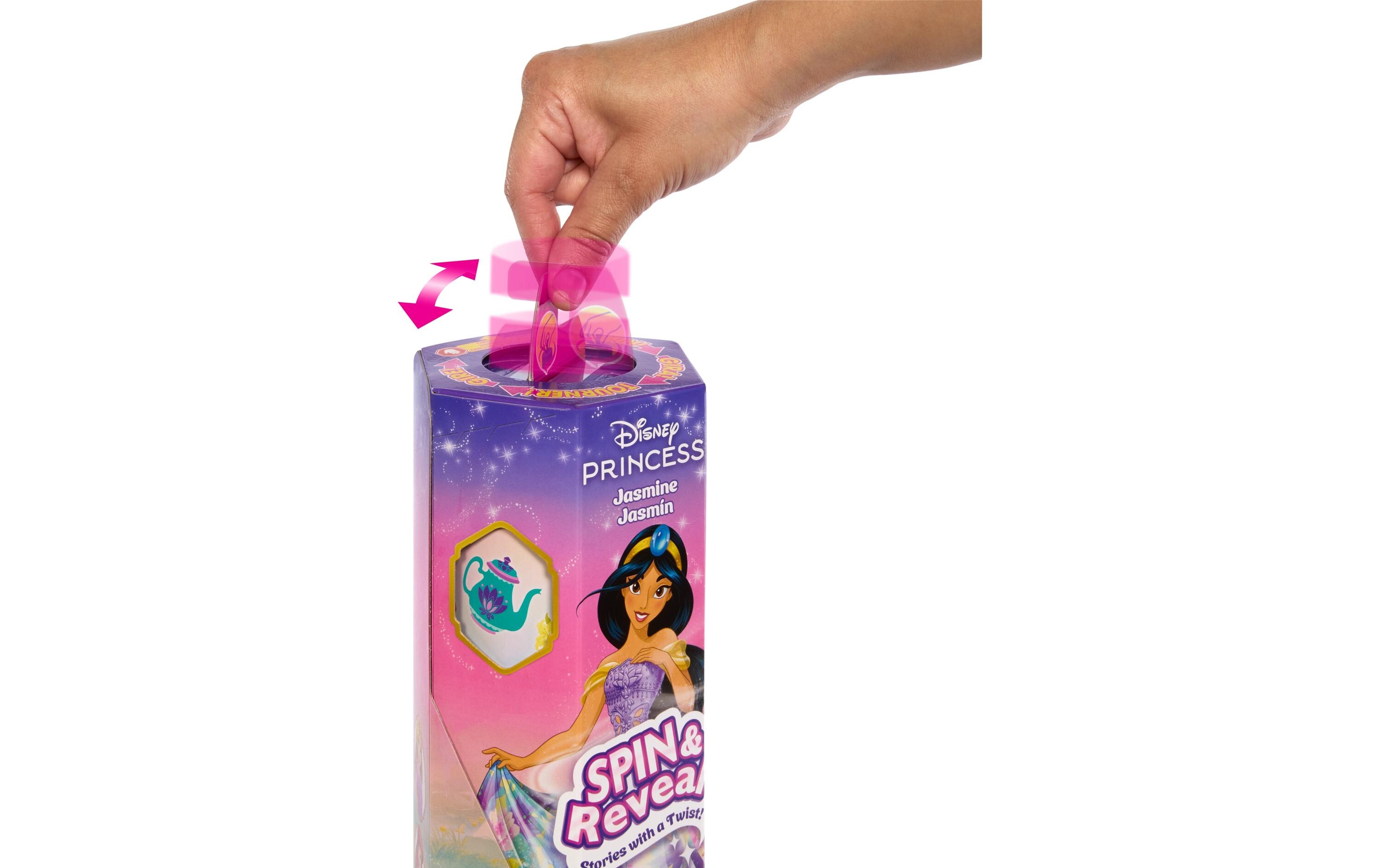 Puppe Disney Prinzessin Spin & Reveal JasmineJasmin-Modepuppe mit Accessoires