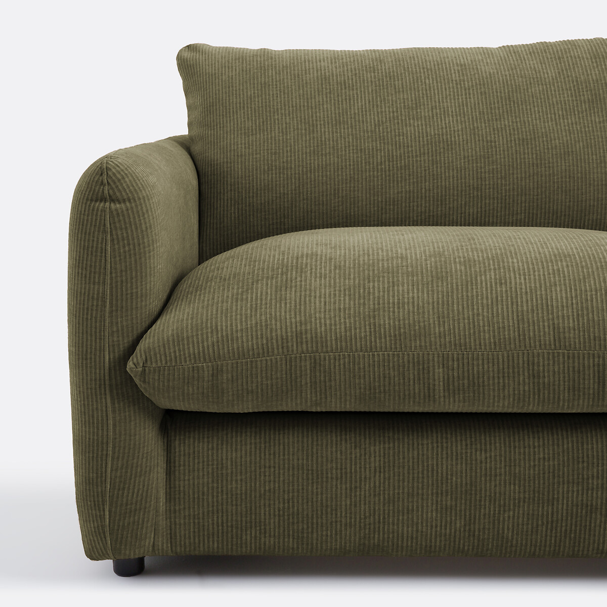 LA REDOUTE INTERIEURS<br>Sofá de 2, 3, 4 lugares, veludo Yde