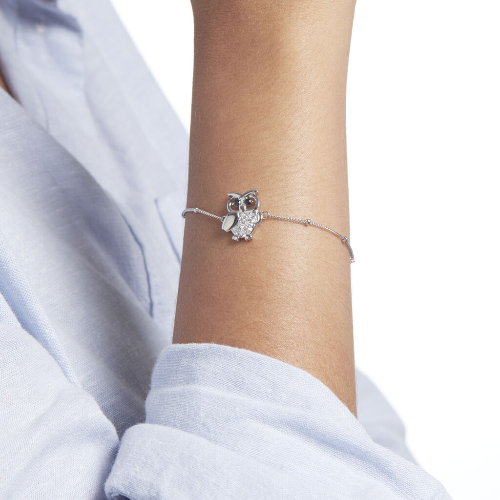 Bracelet Argent Trine Oxydes De Zirconium