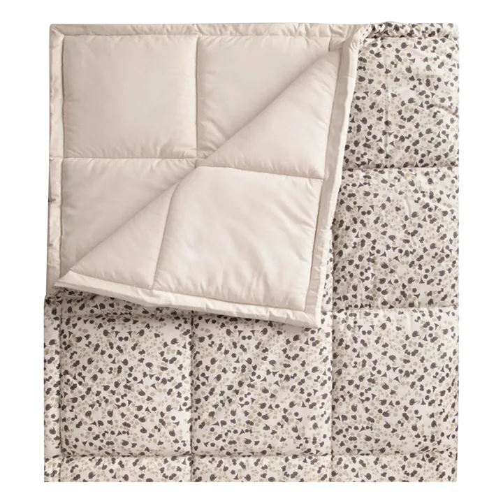 garbo&friends Couverture matelassée Imperial Cress en percale de coton | Gris
