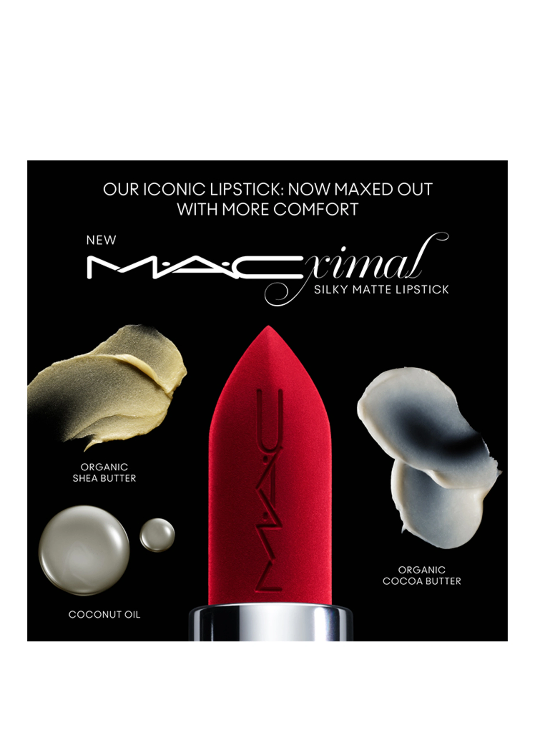 M.A.C MACXIMAL MATTE LIPSTICK