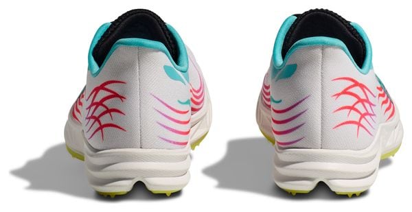 Chaussures d'Athlétisme Hoka Crescendo MD 2 Blanc/Multicolore Unisexe