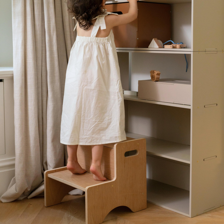 Nofred Step Up opstapje kruk beige
