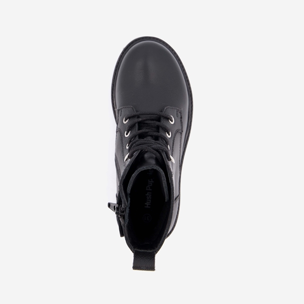 Hush Puppies leren meisjes veterboots