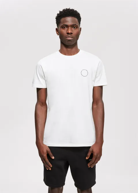 T-shirt met print merk off-white (WIT.O)