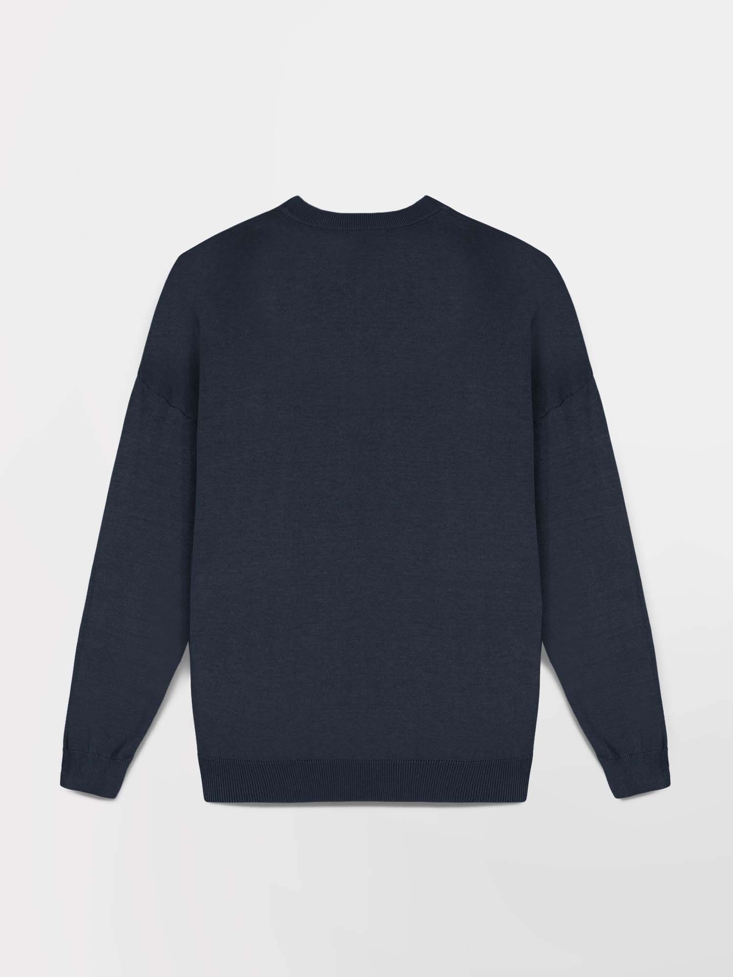 Pull Femme Coton Biologique Marine