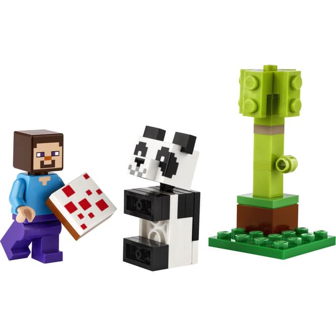 LEGO® Recruitment Bags 30672 - Steve mit Baby-Panda